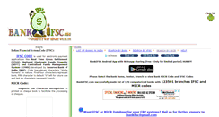 Desktop Screenshot of micr.bankifsc.com